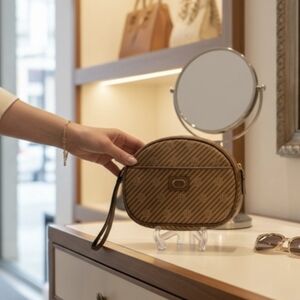 Emilio Pucci Tan Crossbody Bag